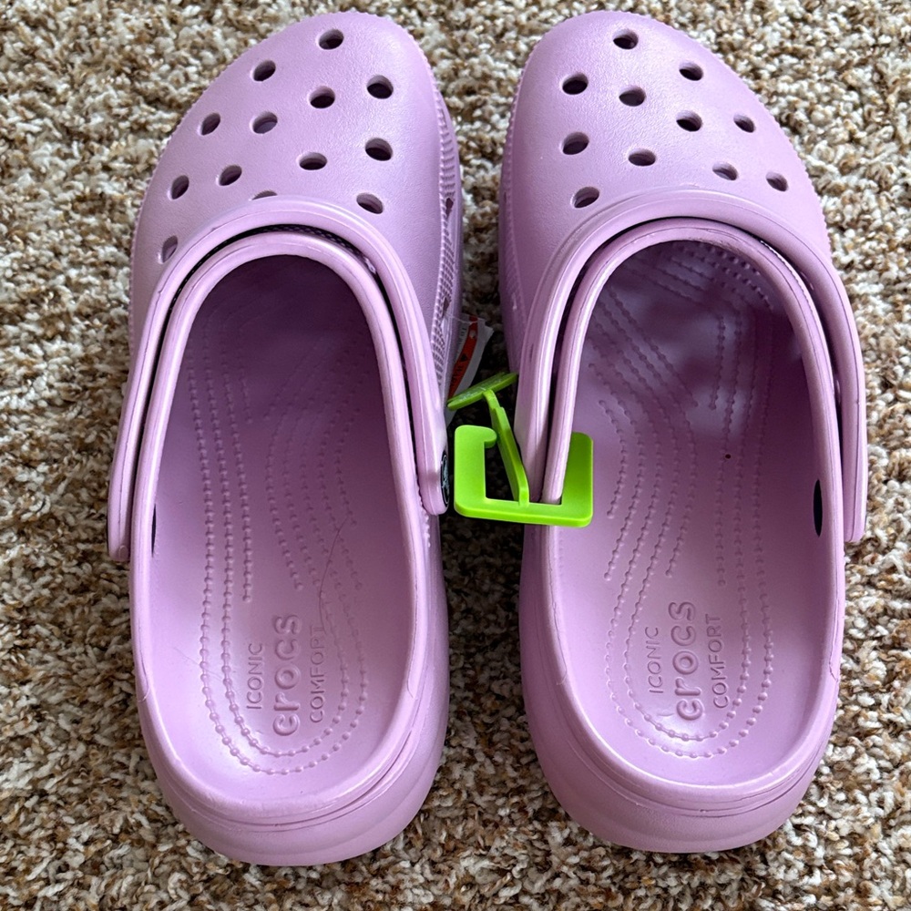 CROCS - Light Purple Platform - Picture 3 of 7